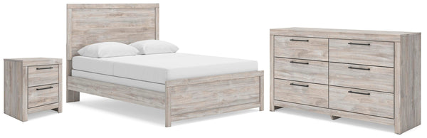 Jonnifer Queen Panel Bed, Dresser and Nightstand