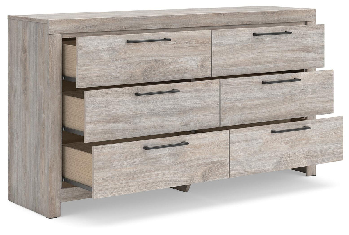 Jonnifer Queen Panel Bed, Dresser and Nightstand