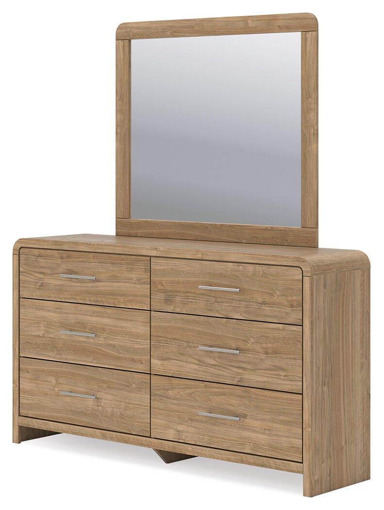 Dovander Queen Panel Bed, Dresser and Mirror