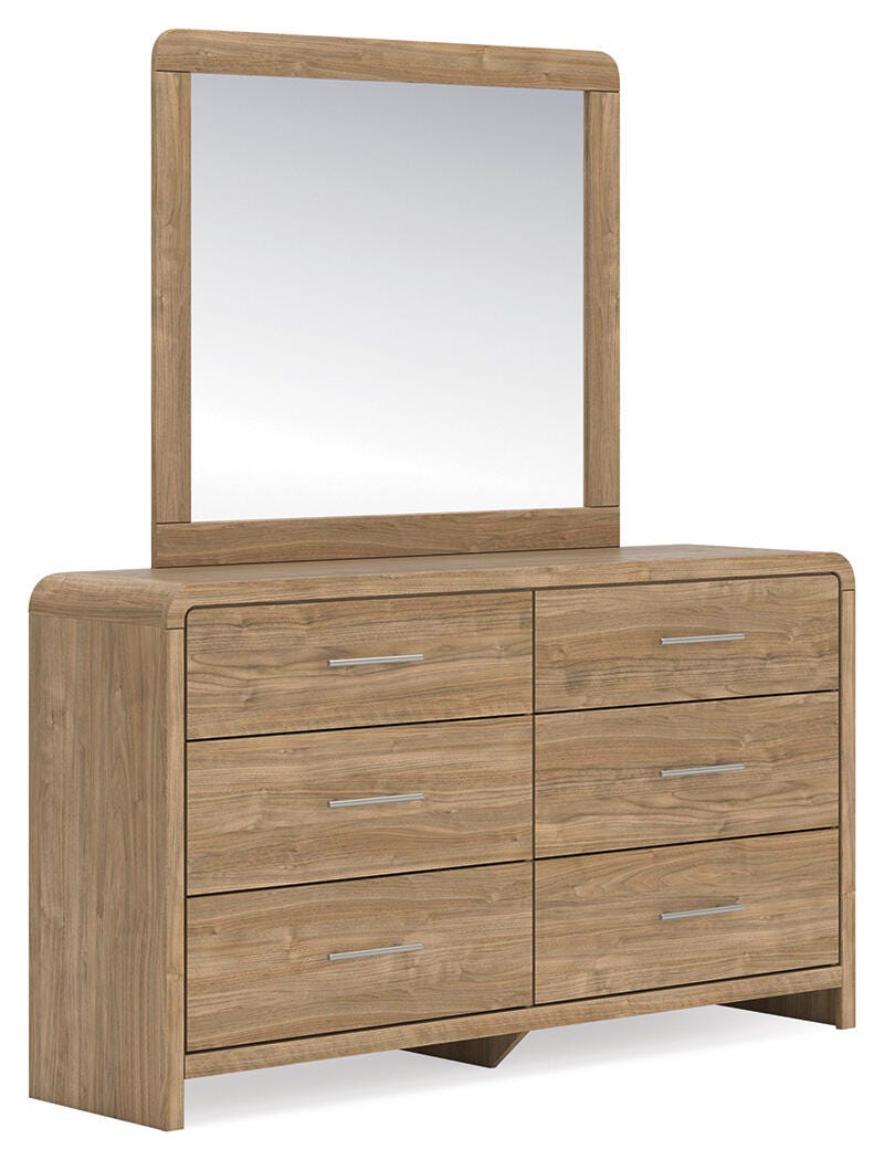 Dovander Queen Panel Bed, Dresser and Mirror