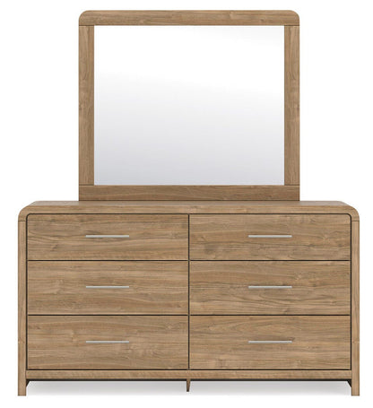 Dovander Queen Panel Bed, Dresser and Mirror