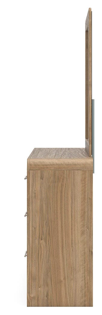 Dovander Queen Panel Bed, Dresser and Mirror