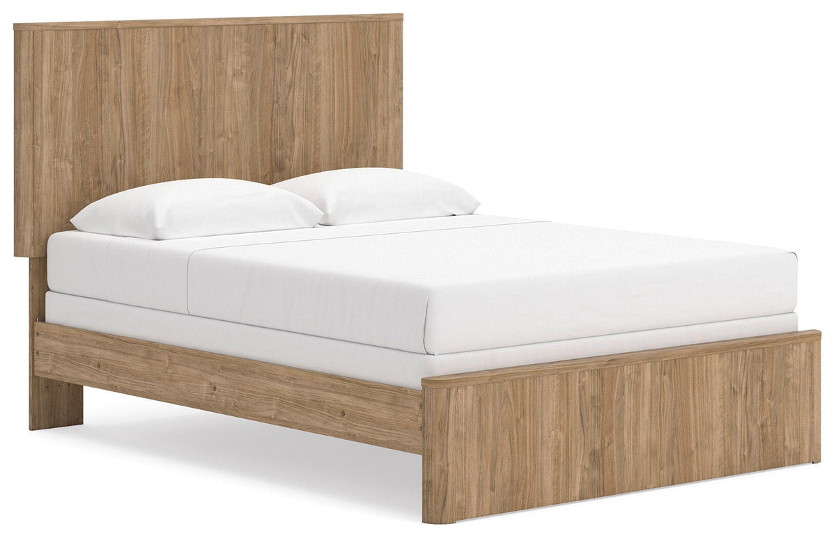 Dovander Queen Panel Bed, Dresser and Mirror