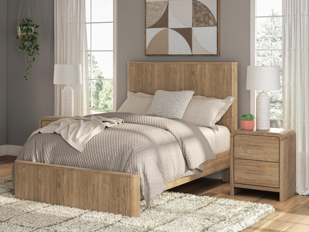 Dovander Full Panel Platform Bed