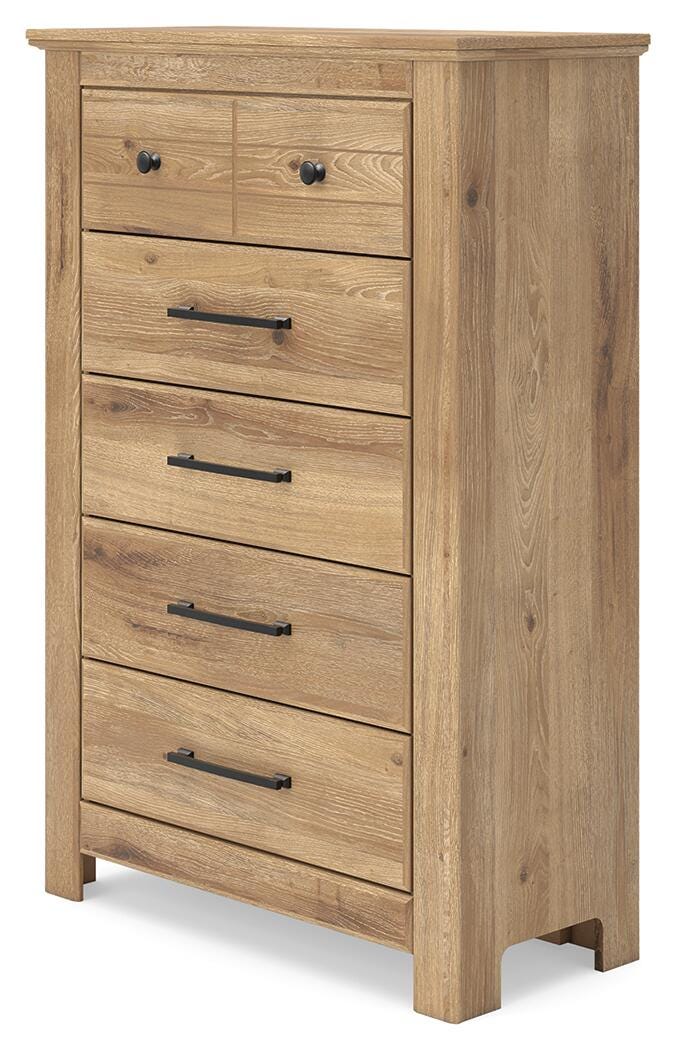 Fenderport Five Drawer Chest