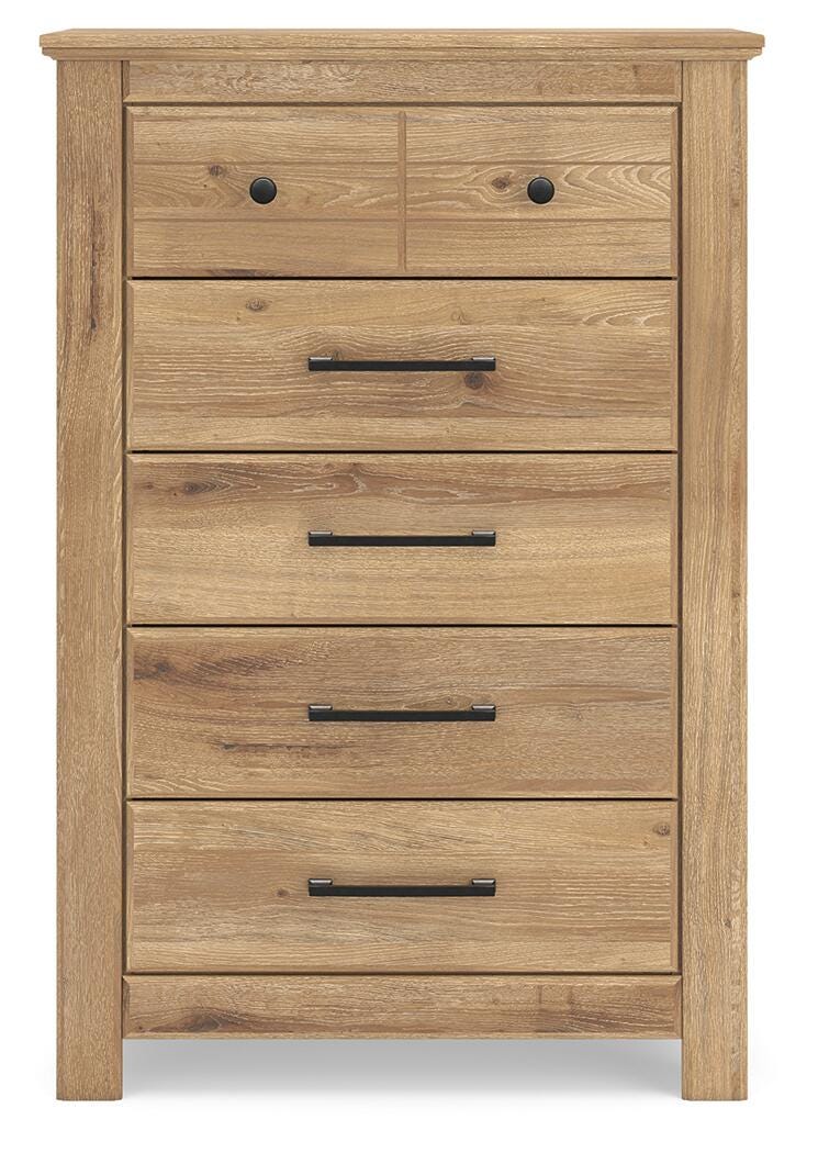 Fenderport Five Drawer Chest