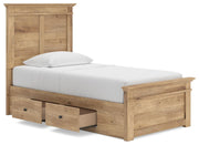 Fenderport Twin Panel Storage Bed