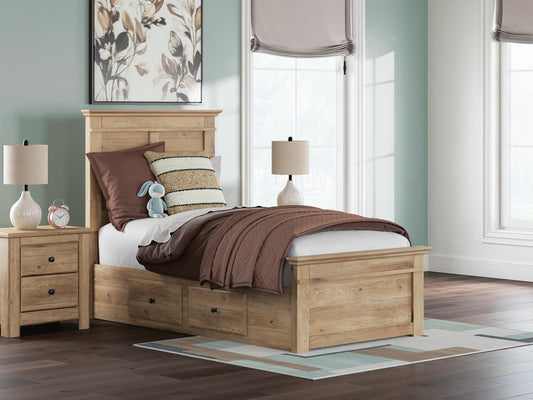 Fenderport Twin Panel Storage Bed