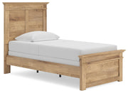 Makidern Twin Panel Bed, Dresser and Mirror