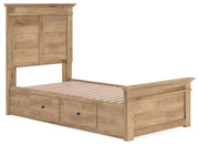 Fenderport Twin Panel Storage Bed