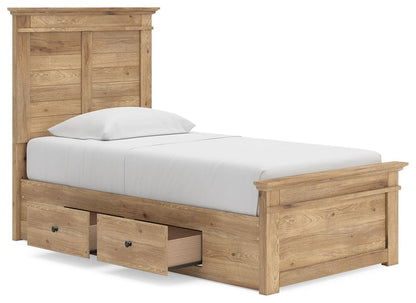 Fenderport Twin Panel Storage Bed