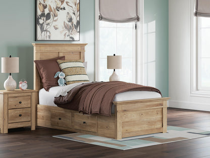 Fenderport Twin Panel Storage Bed