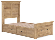 Fenderport Twin Panel Storage Bed
