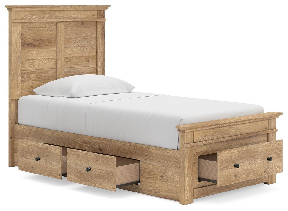 Fenderport Twin Panel Storage Bed