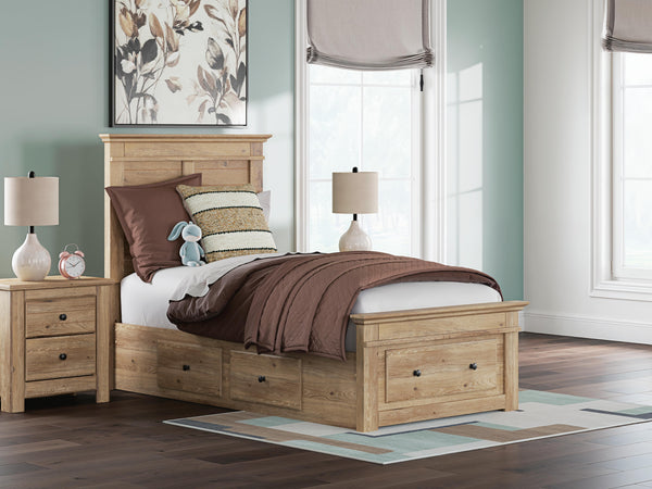 Fenderport Twin Panel Storage Bed