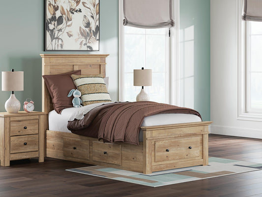 Fenderport Twin Panel Storage Bed
