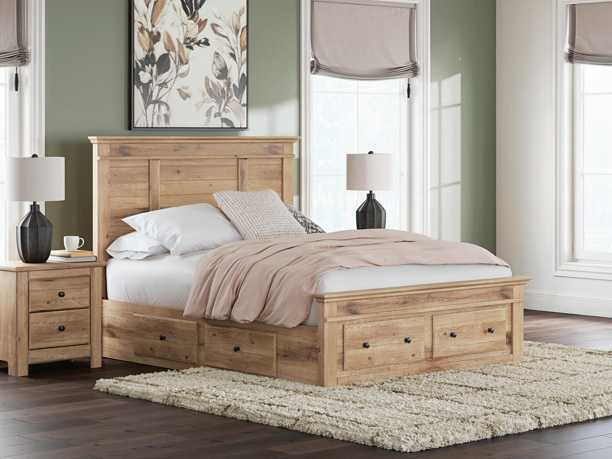 Fenderport Queen Panel Storage Bed