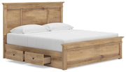 Fenderport King Panel Storage Bed