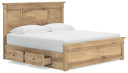 Fenderport King Panel Storage Bed