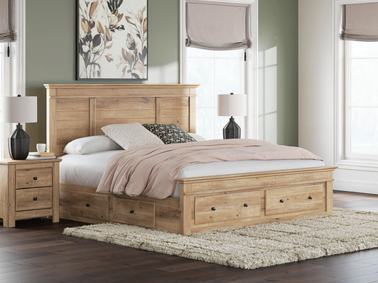 Fenderport King Panel Storage Bed