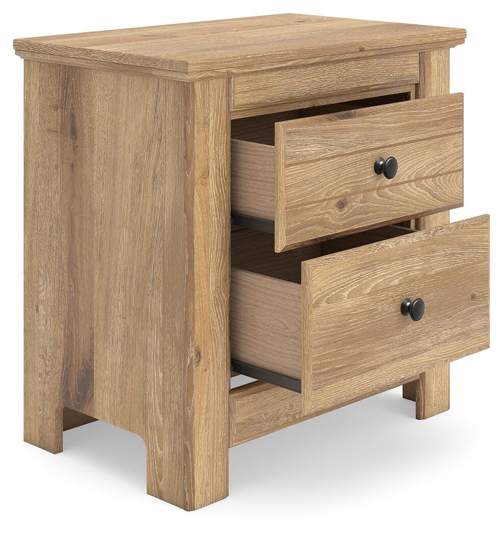 Fenderport Two Drawer Night Stand