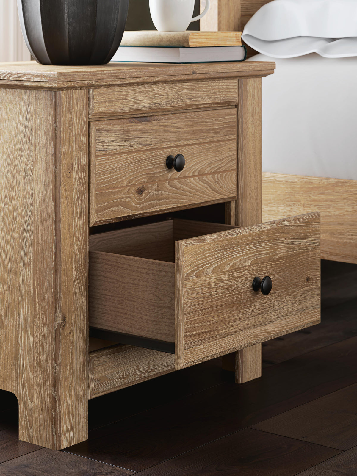 Fenderport Two Drawer Night Stand