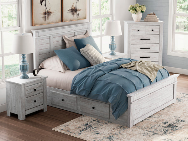Fenderport King Panel Storage Bed