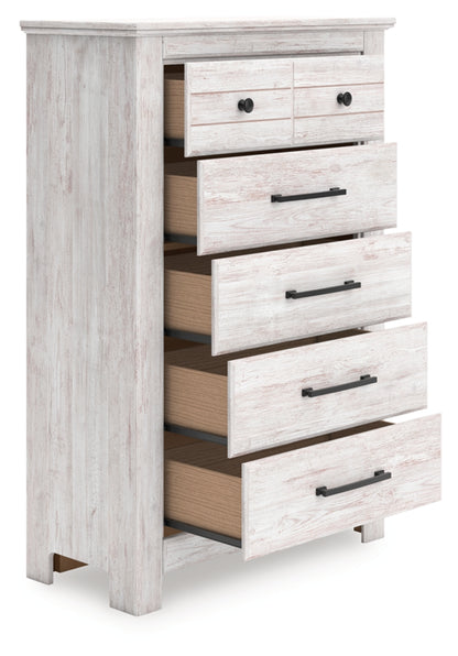 Fenderport Five Drawer Chest