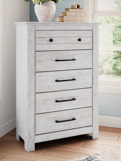 Fenderport Five Drawer Chest