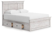 Fenderport Queen Panel Storage Bed