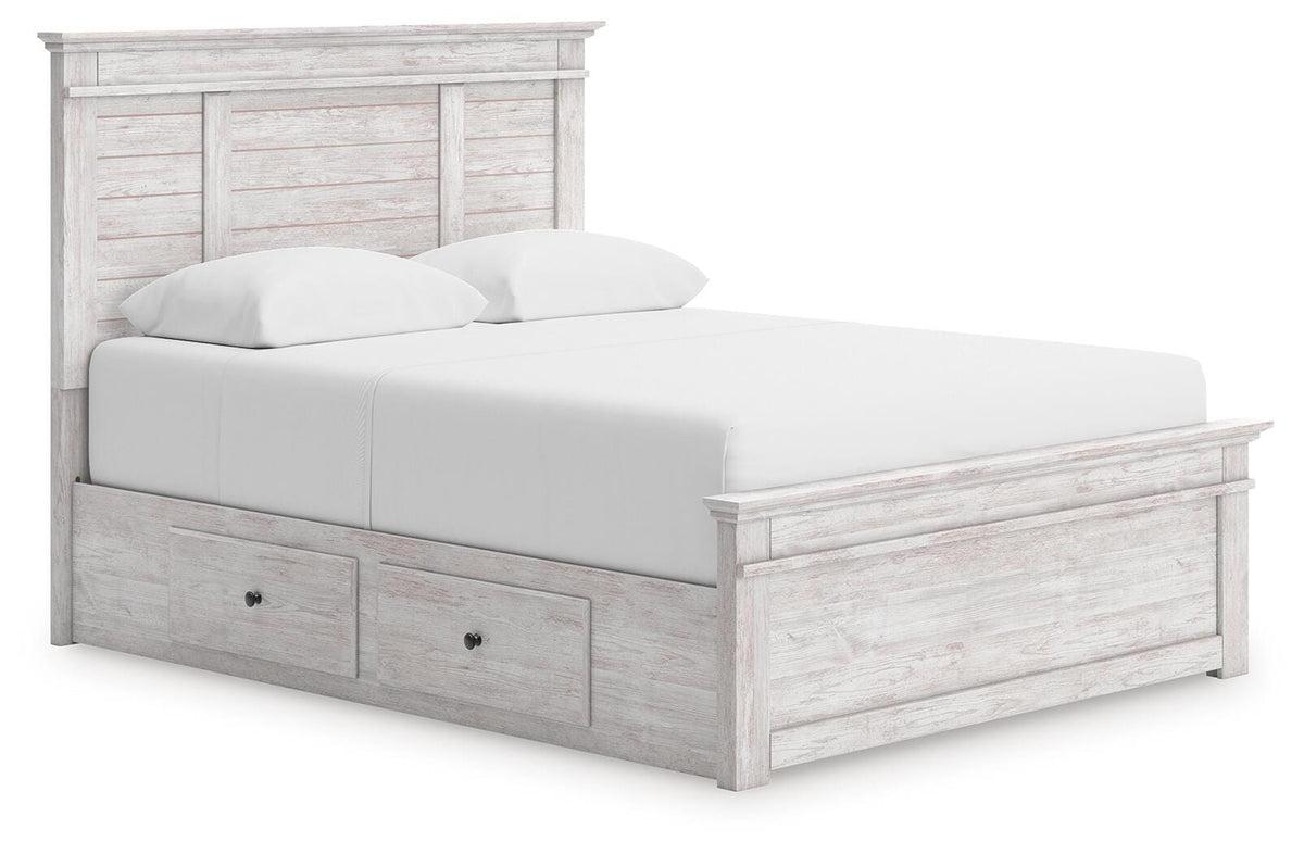 Fenderport Queen Panel Storage Bed