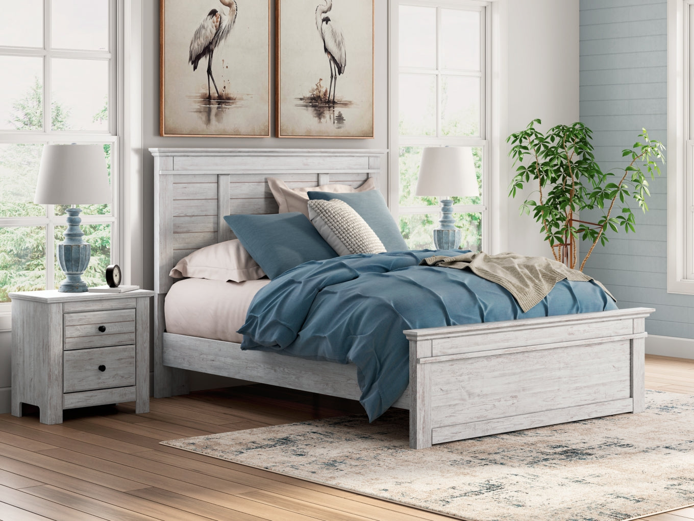Fenderport Queen Panel Bed