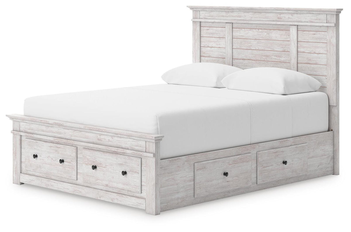 Fenderport Queen Panel Storage Bed