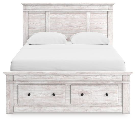 Fenderport Queen Panel Storage Bed