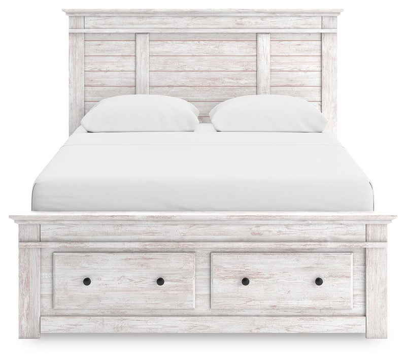 Fenderport Queen Panel Storage Bed