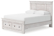 Fenderport Queen Panel Storage Bed
