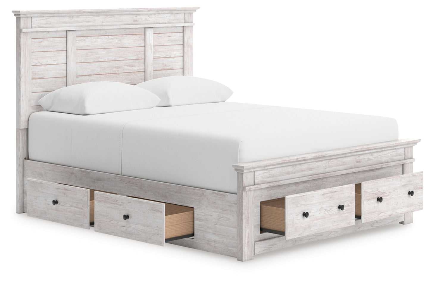 Fenderport Queen Panel Storage Bed