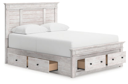 Fenderport Queen Panel Storage Bed