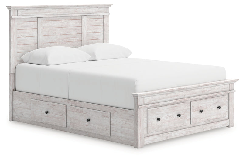 Fenderport Queen Panel Storage Bed