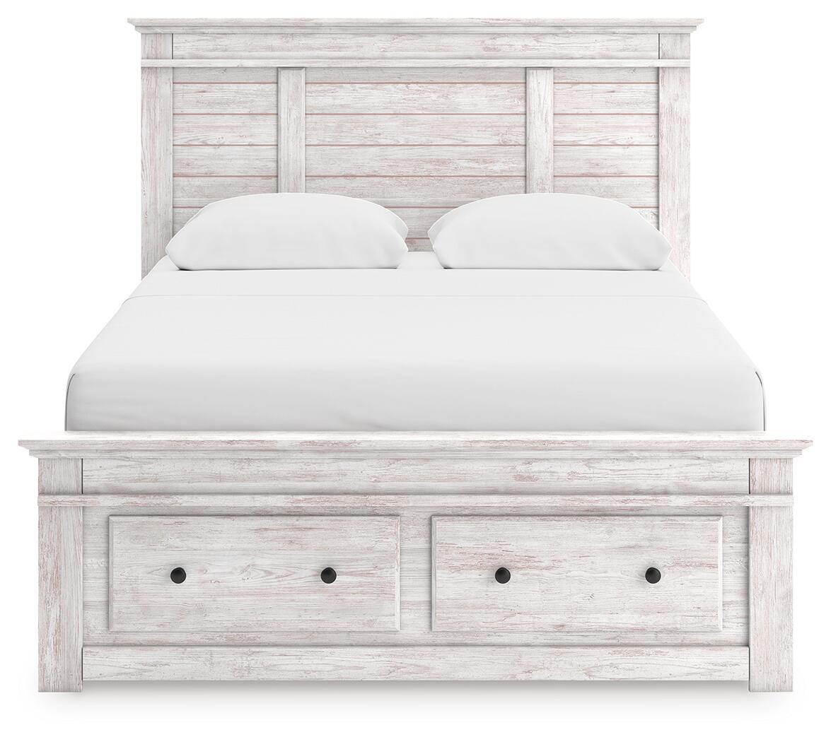 Fenderport Queen Panel Storage Bed