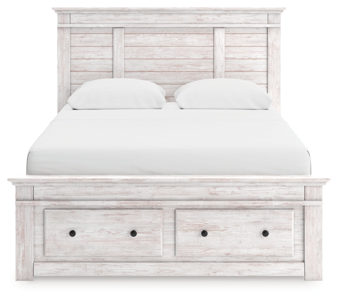 Fenderport Queen Panel Storage Bed
