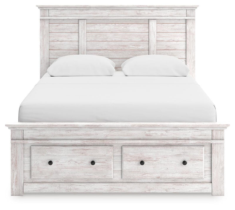 Fenderport Queen Panel Storage Bed