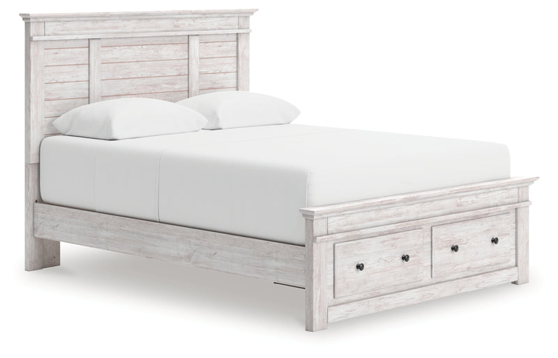 Fenderport Queen Panel Storage Bed