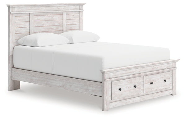 Fenderport Queen Panel Storage Bed