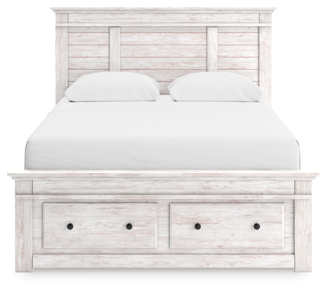 Fenderport Queen Panel Storage Bed
