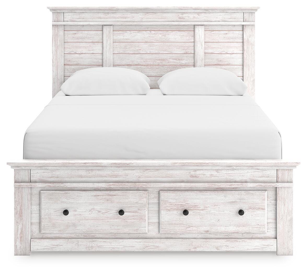 Fenderport Queen Panel Storage Bed