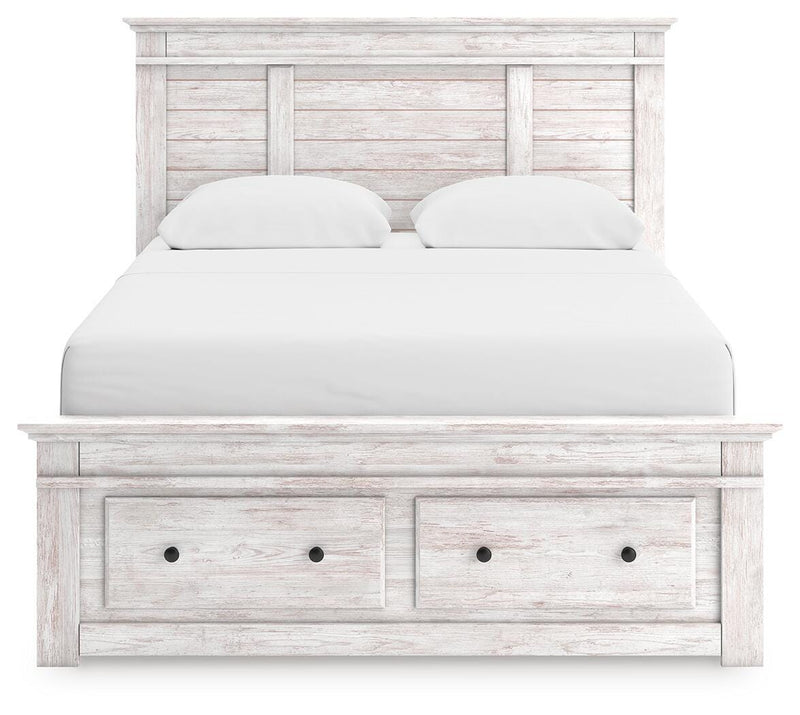 Fenderport Queen Panel Storage Bed