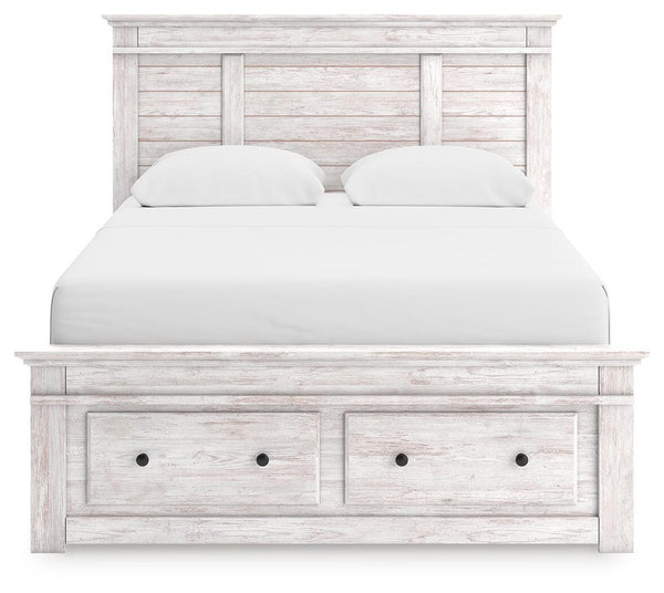 Fenderport Queen Panel Storage Bed