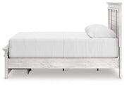 Makidern Queen Panel Storage Bed, Dresser and Mirror