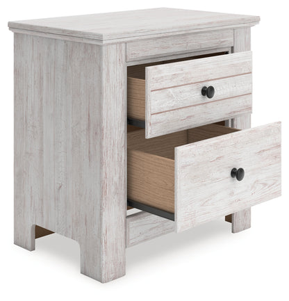 Fenderport Two Drawer Night Stand